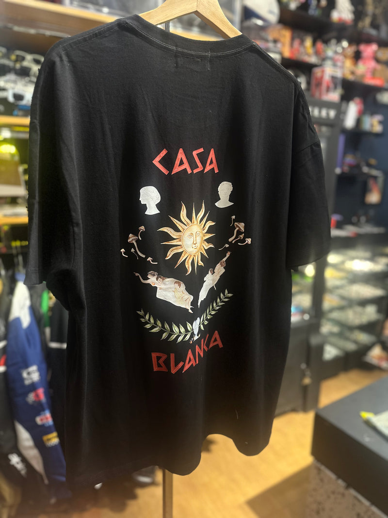 Camiseta Casablanca “Casablanka” Preta - Pronta Entregar