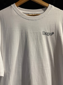 Camiseta BAPE ‘Abathing Ape’ Logos Branca - Pronta Entrega