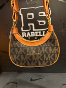 Bolsa Michael Kors MK Logo Premium Marrom - Pronta Entrega