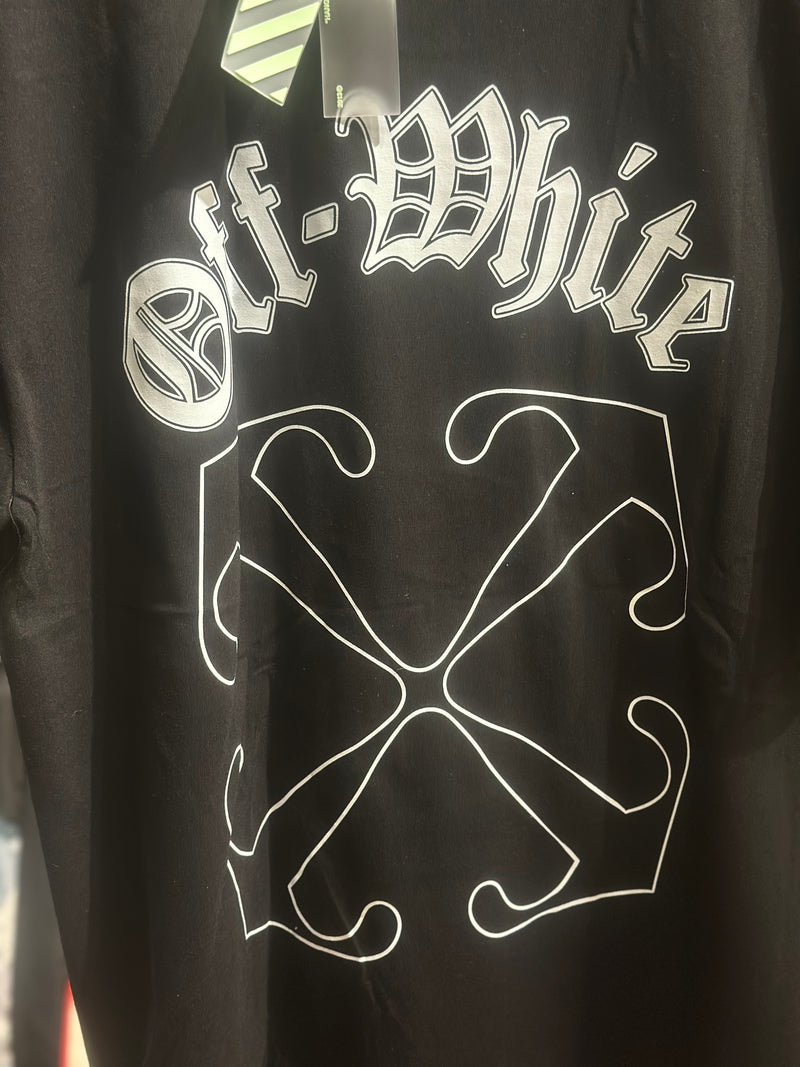 Camisa Off-White Gothic Arrow Black - Pronta Entrega