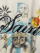 Camiseta Saint “Faces of God” White - Pronta Entrega