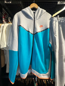 Conjunto NIKE Cinza e Azul - Pronta Entrega
