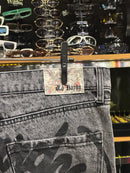 Calça Ed Hardy Jeans Destonado Bordado Caveira Águia Logo Traseiro - Pronta Entrega