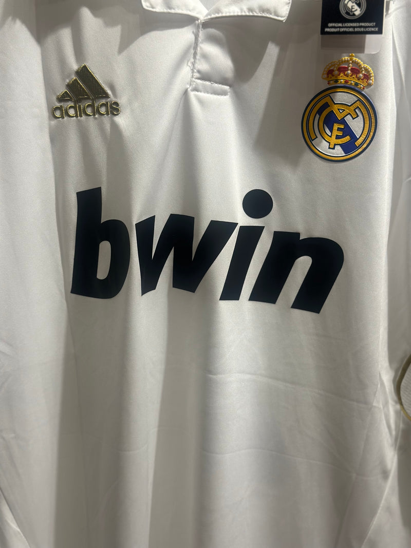 Camisa Vintage Adidas Real Madrid Season 11/12 Gold/White Cristiano Ronaldo
