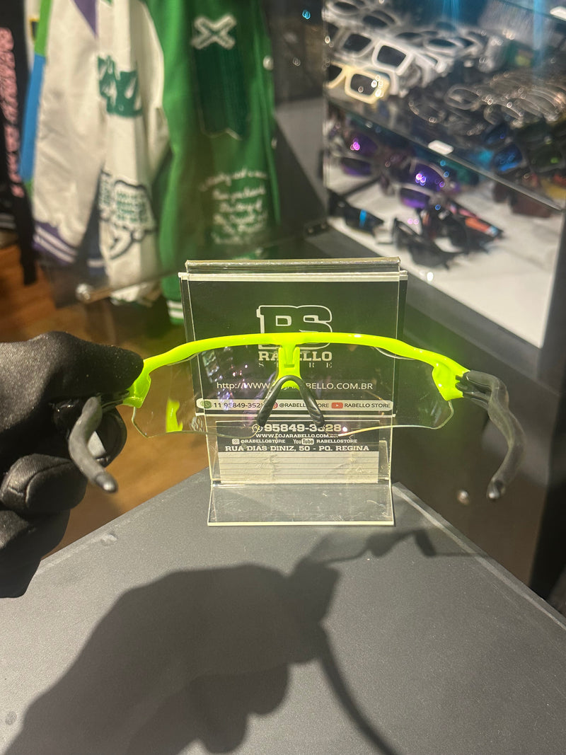 Óculos Oakley Radar Ev Verde Lente Transparente - Pronta Entrega