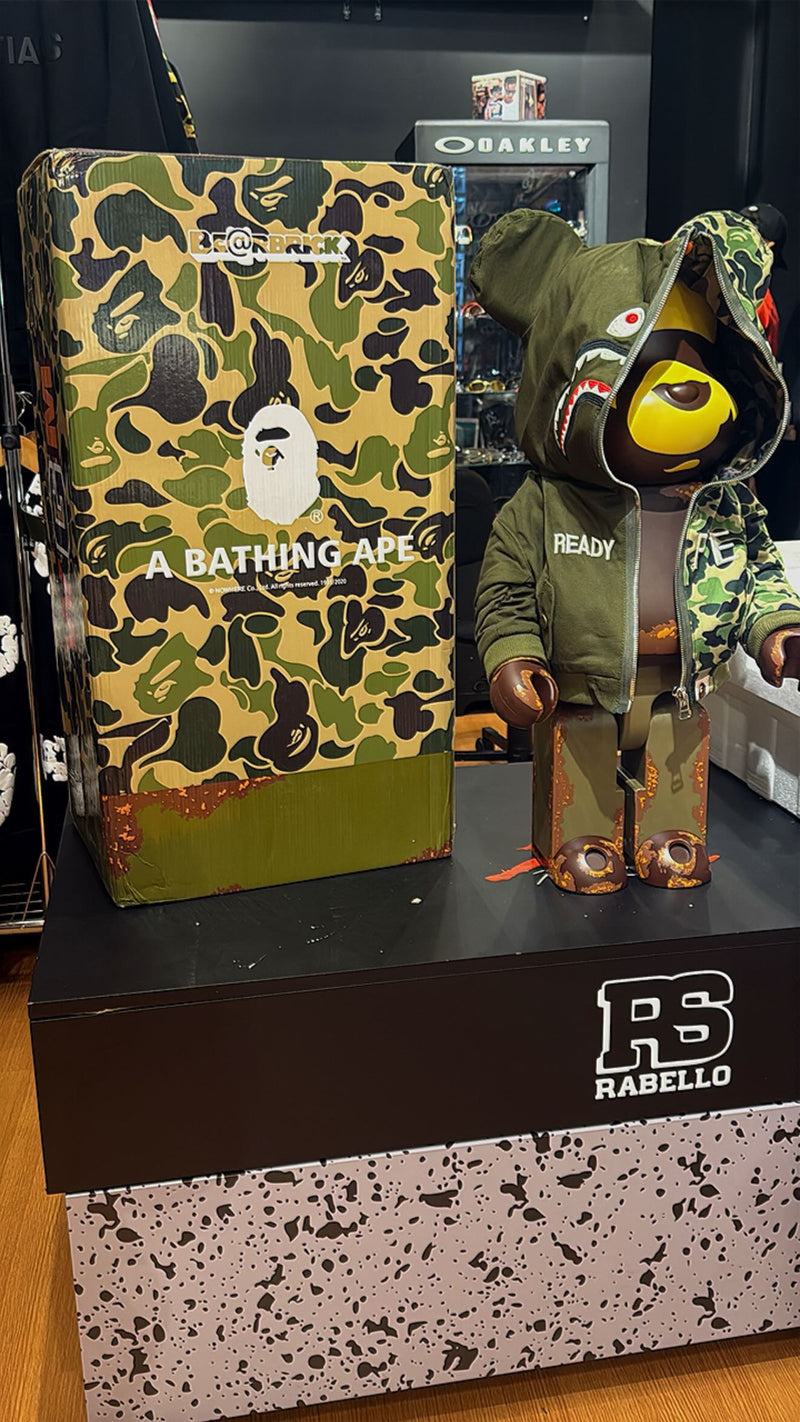 BE@RBRICK Bape Ready Made 1000%, 2018 - Pronta Entrega