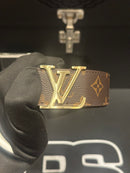 Cinto Louis Vuitton Pyramide Brown Monogram 105 CM  - Pronta Entrega