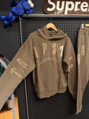 Conjunto Trapstar Irongate Arch Chenille 2.0 Brown - Pronta Entrega