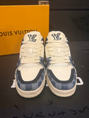 Tênis Louis Vuitton LV Trainer Blue  - Pronta Entrega
