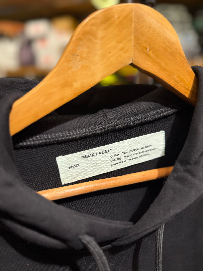 Moletom Off-White Impressionism’ Preto - Pronta Entrega