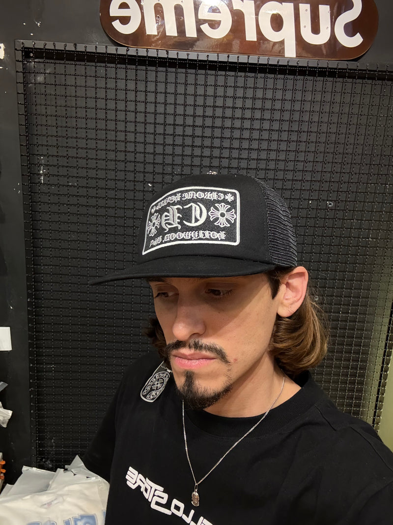 Boné Chrome Hearts CNH New York City Trucker Black - ENCOMENDA