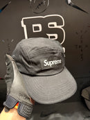 Supreme Washed Chino Twill Camp 'SS23' Preto - Pronta Entrega