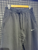 Calça Moletom Nike 2024 Sem Punho Preta - Pronta Entrega