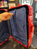 Supreme Mala de Bordo 55x40x20 Aluminium Vermelha - Pronta Entrega