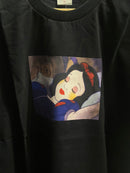 Camiseta SUPREME Princesa Branca de Neve Preta - Pronta Entrega