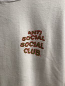 Camisa Anti Social Social Club Branca Logo Verde - Pronta Entrega