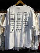 Camiseta Corteiz Rally Vinylz Logo Branca - Pronta Entrega