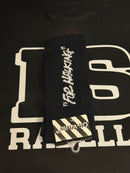 Meia Off White “For Walking” Cano Alto Black - Pronta Entrega