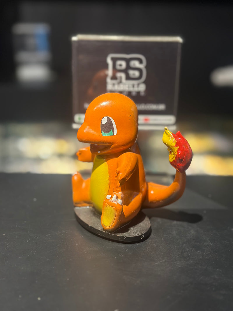 Boneco de Ação Pokémon Charmander 10cm Resina - Pronta Entrega