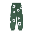 Conjunto Moletom Denim Tears The Cotton Wreath Green - Pronta Entrega