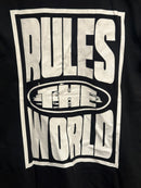 Camiseta Corteiz “Rules The World” Black - Pronta Entrega