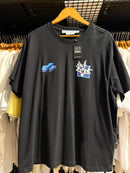 Camiseta Off-White Pernalonga Preta - Pronta Entrega