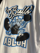 Camiseta OFF WHITE “BULLS ABLUH” Branca - Pronta Entrega