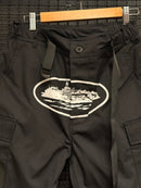 Short Corteiz Guerillaz Black - Pronta Entrega