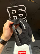 Boné Supreme Seersucker S Logo 6-
Panel Black - Pronta Entrega