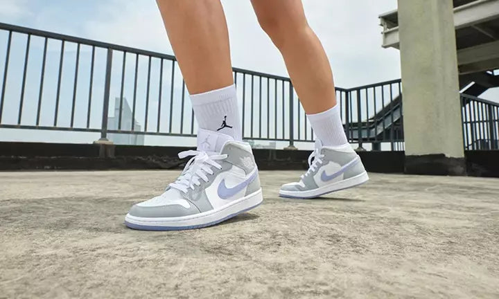 Air Jordan 1 Mid Wolf Grey - Encomenda