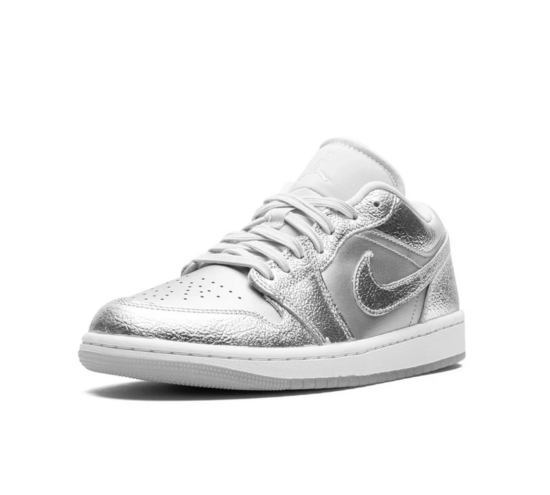 Air Jordan 1 Low 'Metallic Silver' Prata - Encomenda
