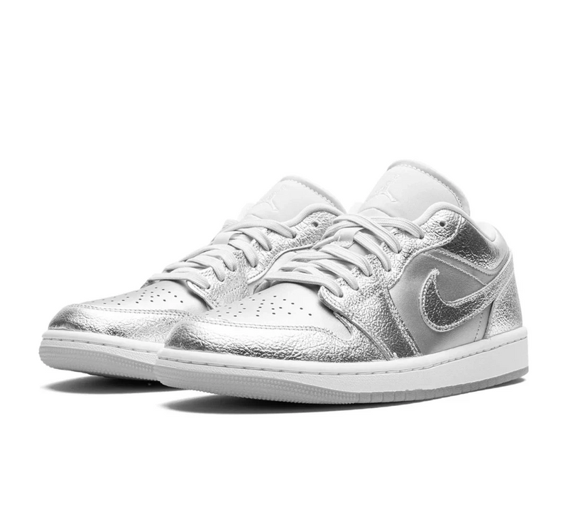 Air Jordan 1 Low 'Metallic Silver' Prata - Encomenda