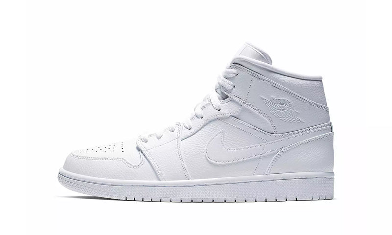 Air Jordan 1 Mid Triple White - Encomenda