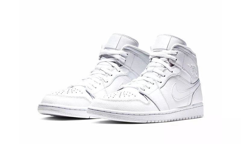 Air Jordan 1 Mid Triple White - Encomenda