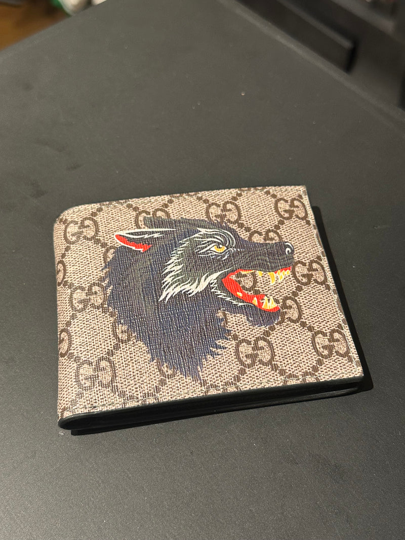 Carteira Gucci Wolf - Pronta Entrega