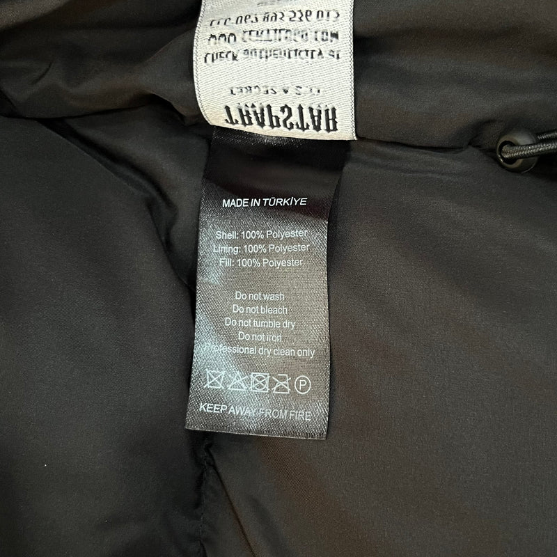 Jaqueta Puffer Trapstar Hyperdrive Preto - Encomenda
