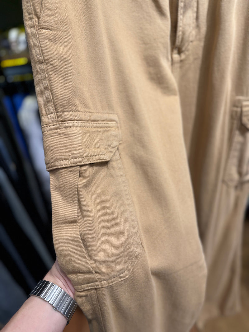 Calça DC Shoes Cargo Sarja Bege - Pronta Entrega