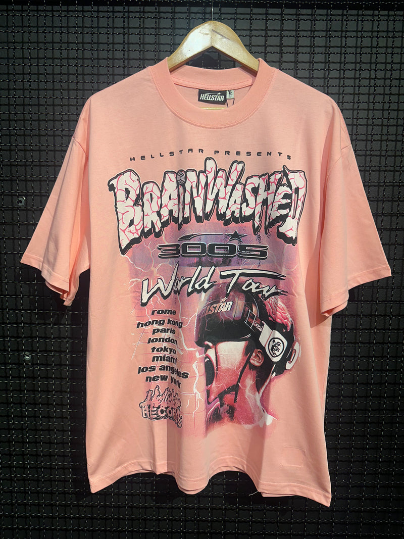 Camiseta Hellstar Brainwashed World Tour - Pronta Entrega