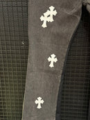 Calça Flare Chrome Hearts x Gallery DEPT Jeans - Pronta Entrega