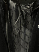 Jaqueta Corteiz VVS Velour Jacket Black - Pronta Entrega