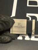 Cinto Burberry Black Fivela Silver 120 CM  - Pronta Entrega