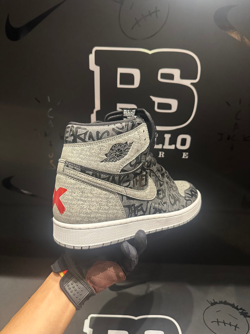 Tênis Nike Air Jordan 1 High OG “Rebellionaire” - Pronta Entrega
