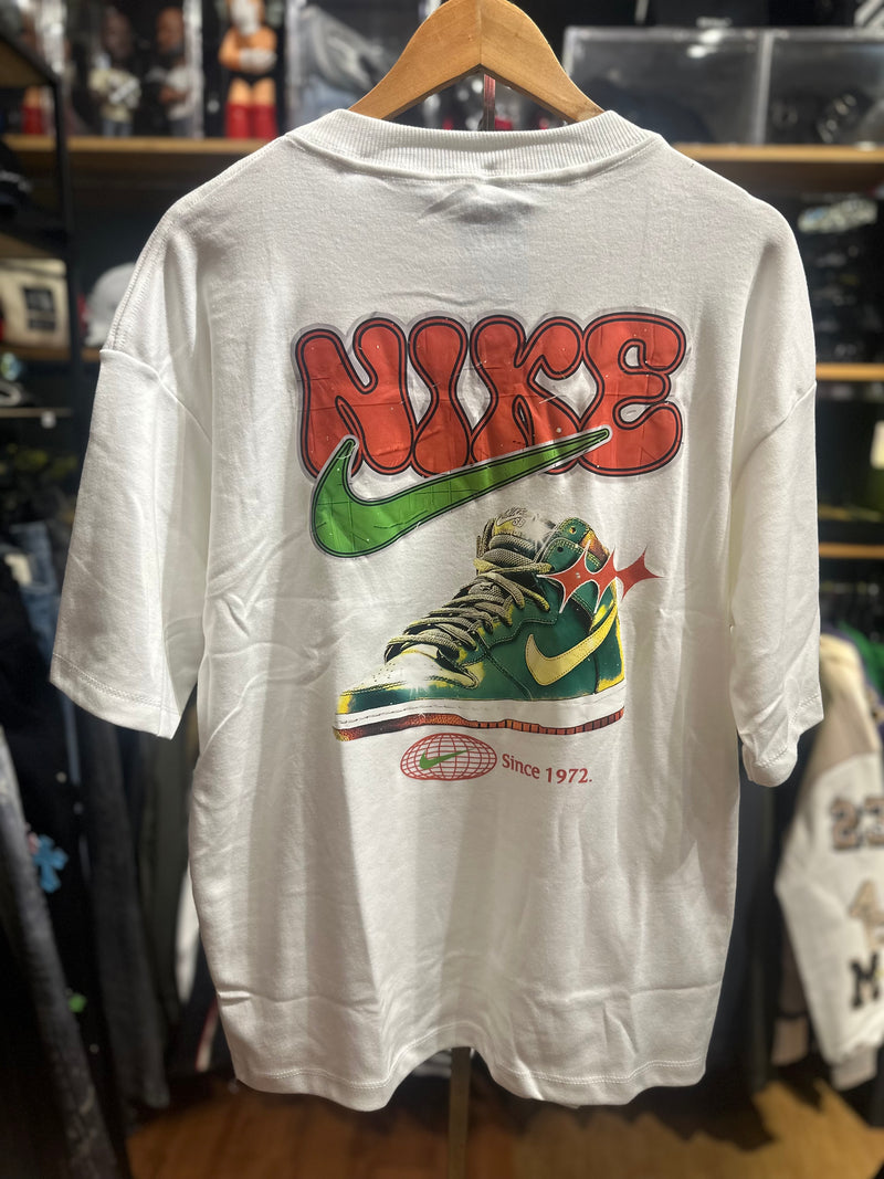 Camiseta Nike Swoosh Jordan Branca - Pronta Entrega