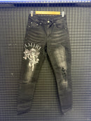 Calça Jeans Amiri Angel Preta - Pronta Entrega