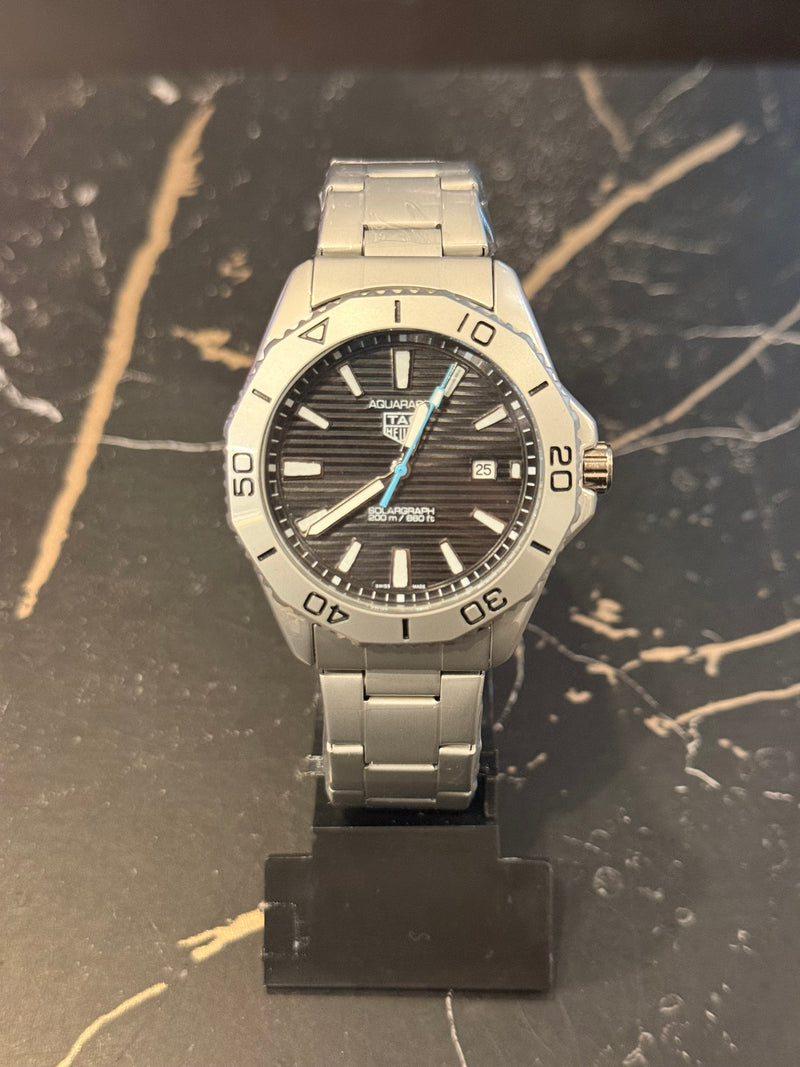 Relógio TAG Heuer Aquaracer Professional 200 Solargraph Fundo Black - Pronta Entrega