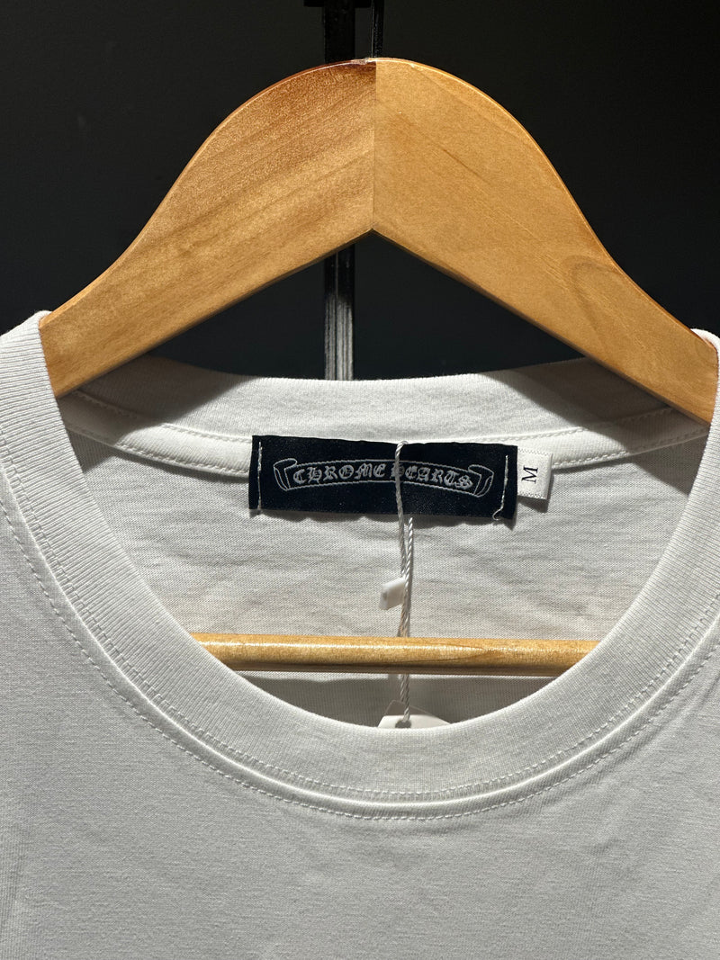 Camiseta Chrome Hearts Color Cruz Branca - Pronta Entrega