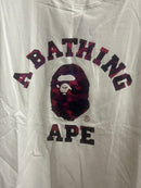 Camiseta BAPE A Bathing APE Purple Branca - Pronta Entregar