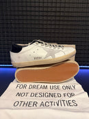 Tênis Golden Goose Super-Star White Star Suede - Pronta Entrega