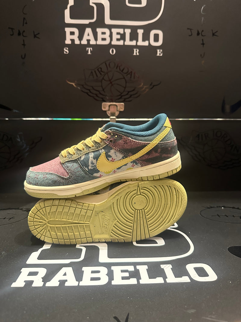 Tênis Nike Dunk Low Community Garden - Pronta Entrega
