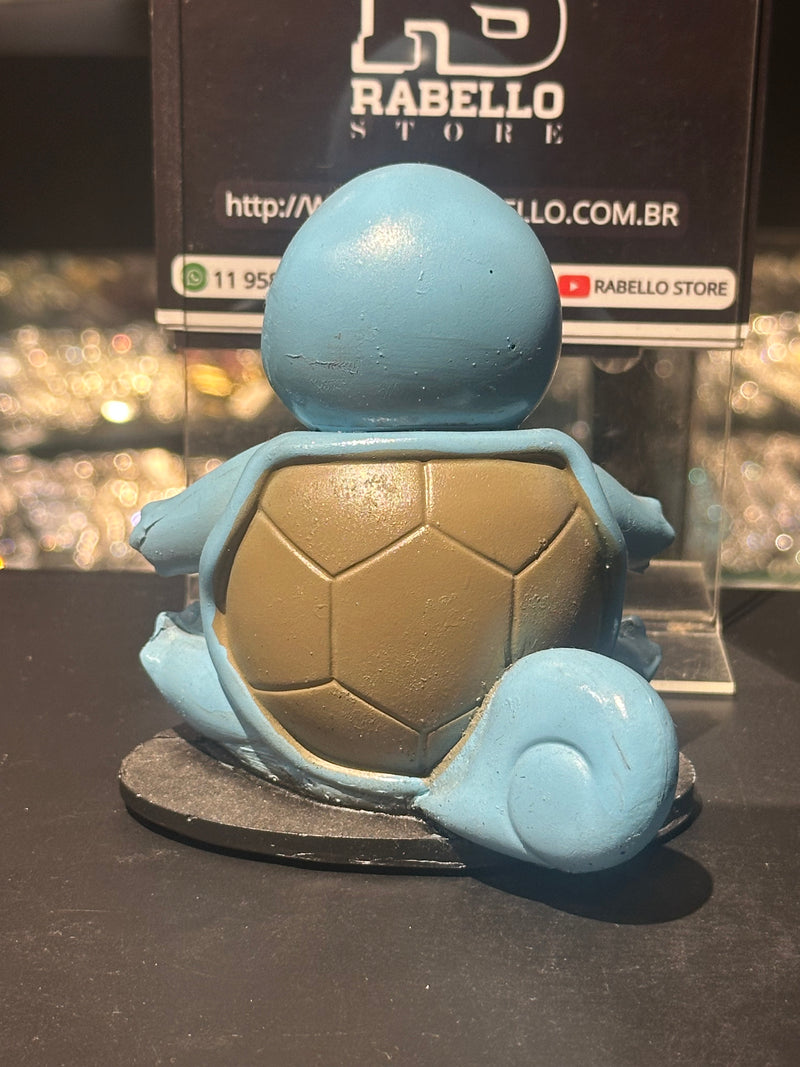 Boneco de Ação Pokémon Squirtle 10cm Resina - Pronta Entrega